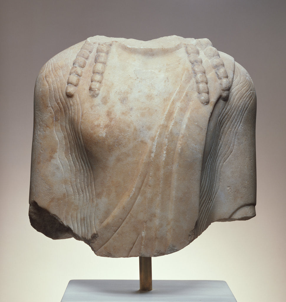 Detail of Torso of a Kouros by Anonymous