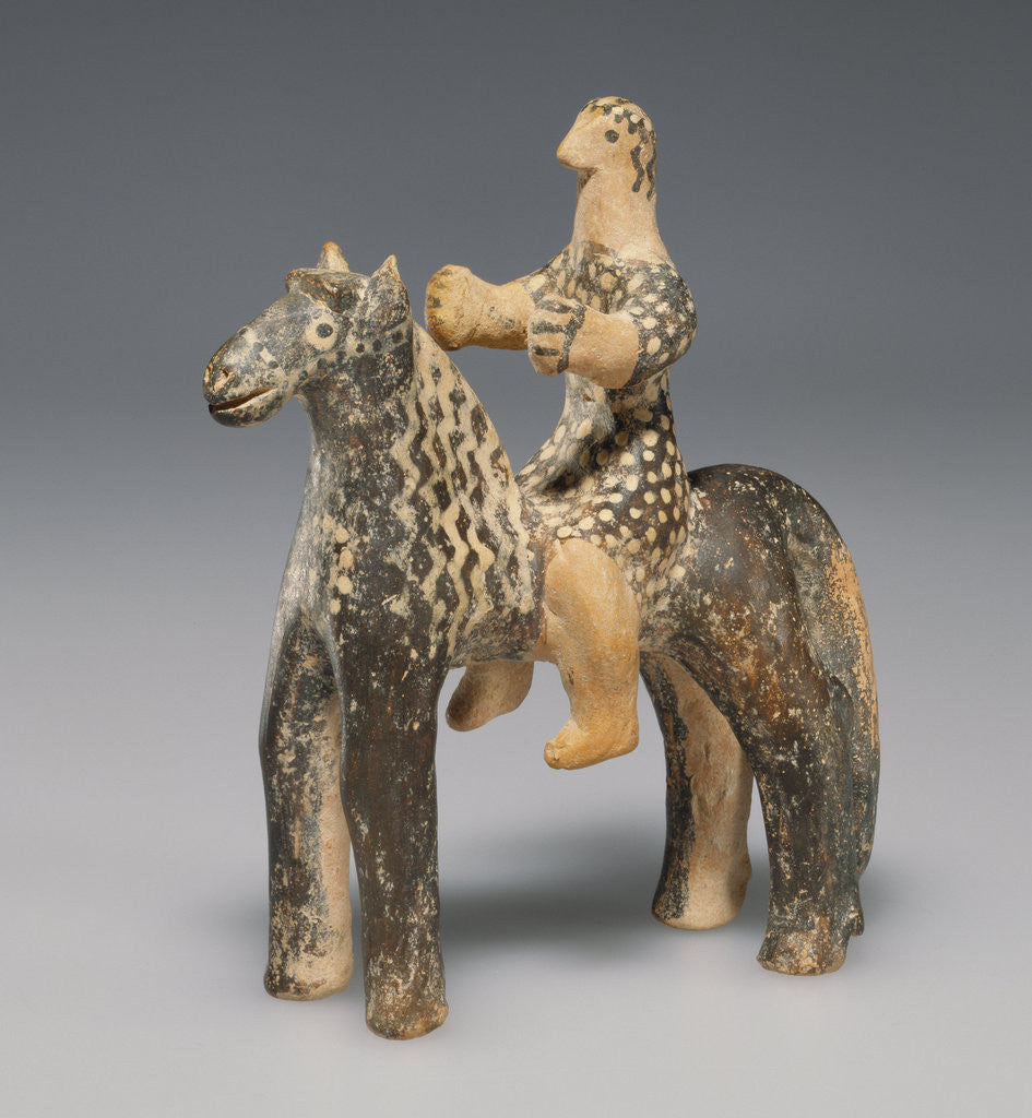 Detail of Horse and Rider by Anonymous