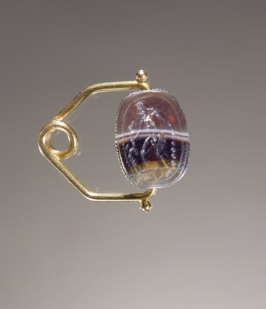 Detail of Engraved Scarab by Anonymous