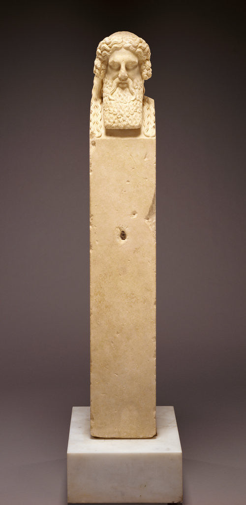 Detail of Herm of Hermes by Anonymous