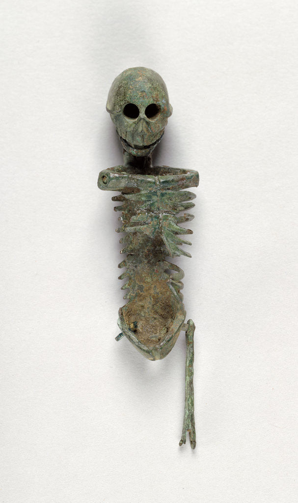 Detail of Miniature Skeleton by Anonymous