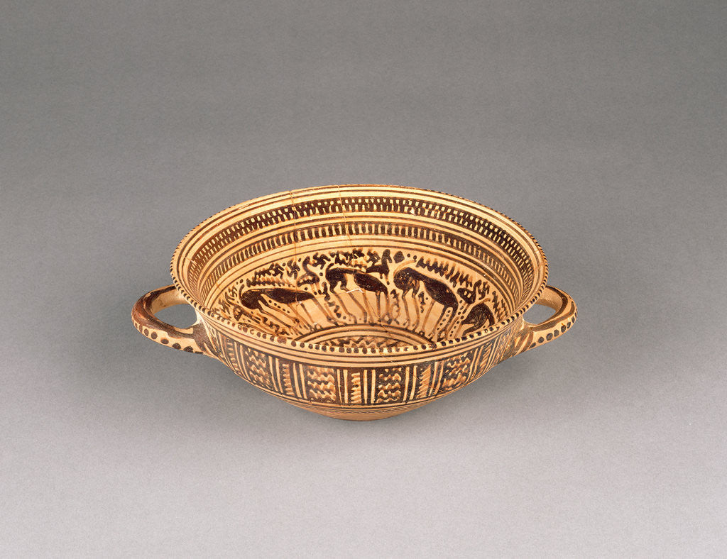 Detail of Late Geometric Cup by Anonymous