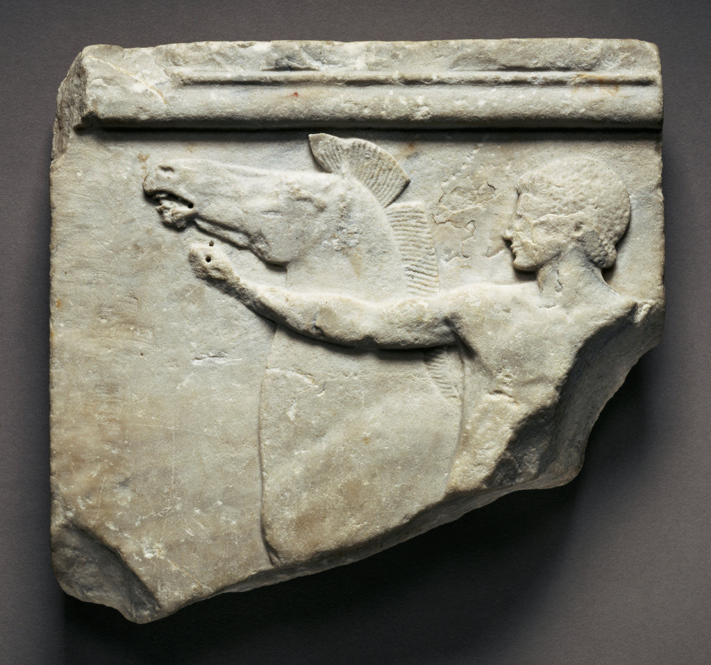 Detail of Votive Relief (The Cottenham Relief) by Anonymous