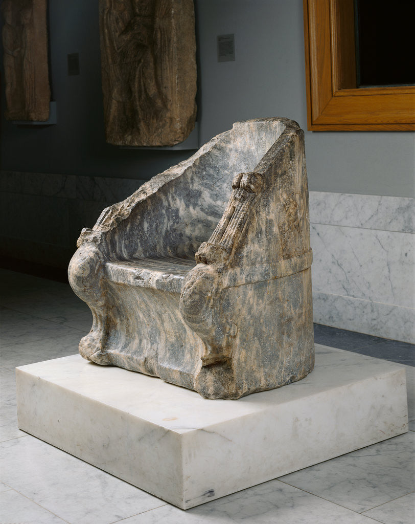 Detail of Throne by Anonymous