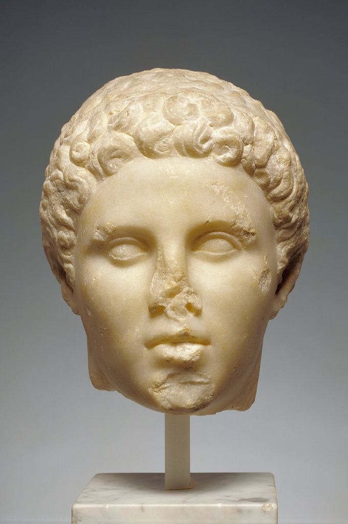 Detail of Portrait of Hephaistion by Anonymous