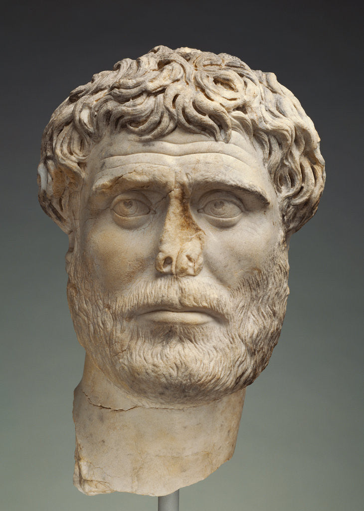 Detail of Portrait of a Bearded Man by Anonymous