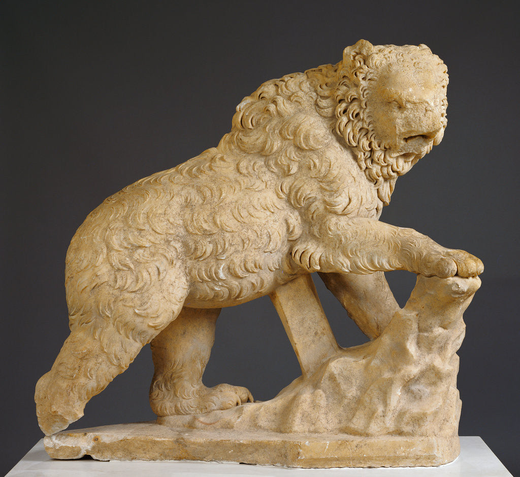 Detail of Statue of a Bear by Anonymous