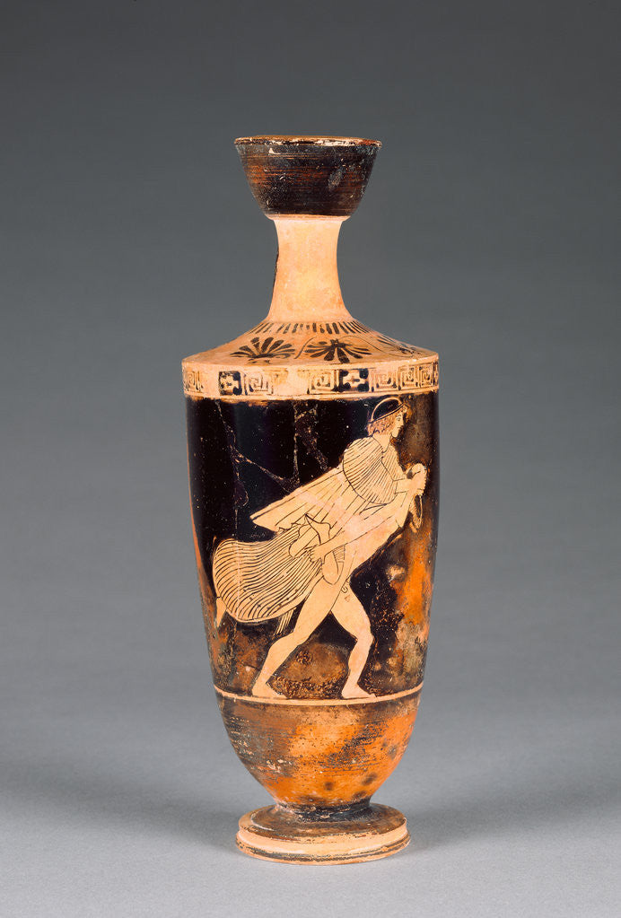 Detail of Attic Red-Figure Lekythos by Carlsruhe Painter