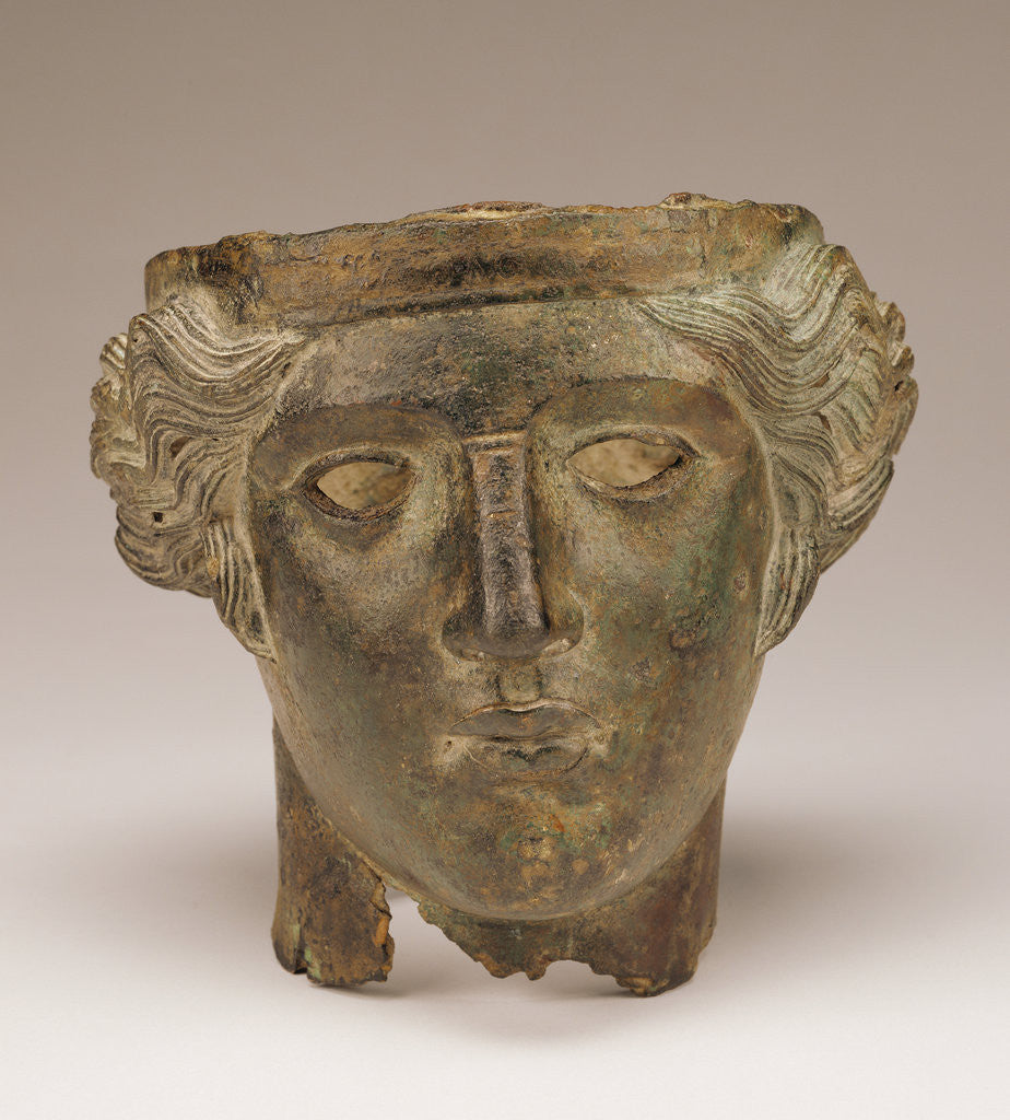 Detail of Head of Bacchus by Anonymous