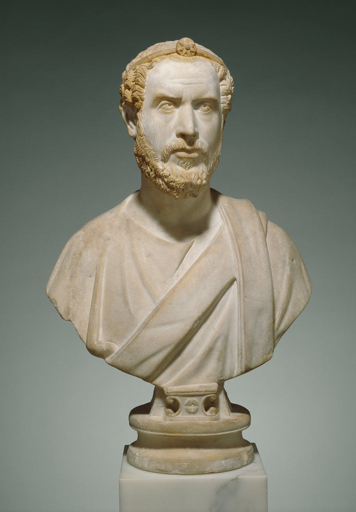Portrait Bust of Man, Perhaps a Priest of Serapis by Anonymous