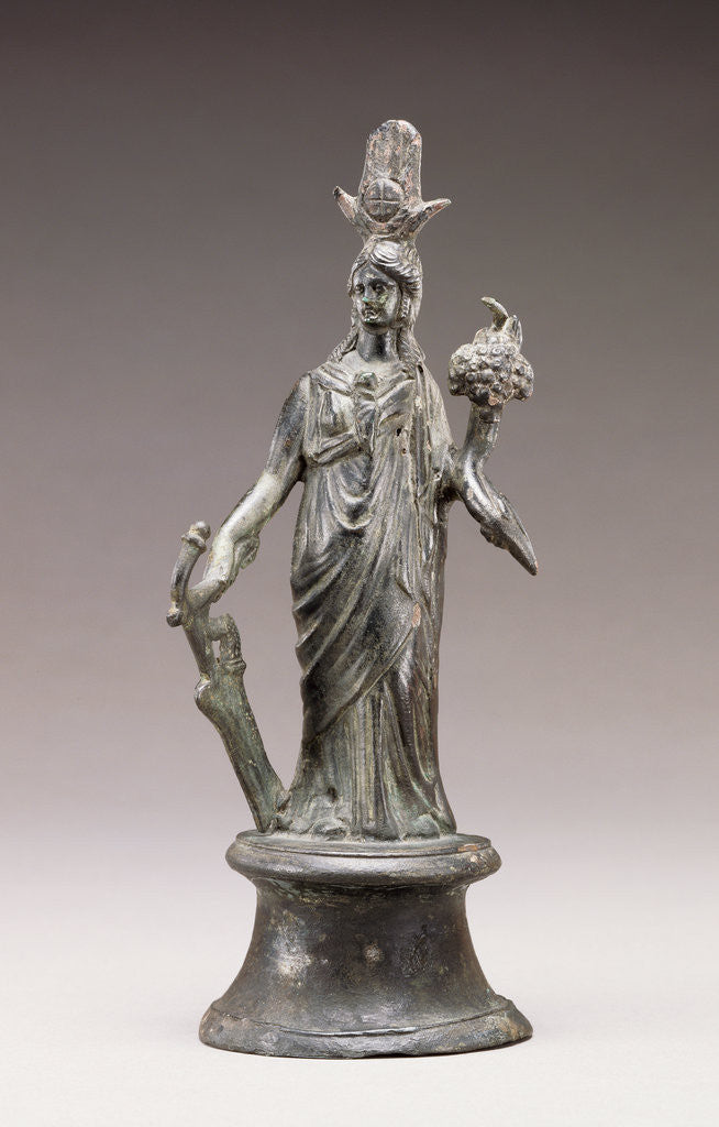 Detail of Statuette of Isis-Fortuna by Anonymous