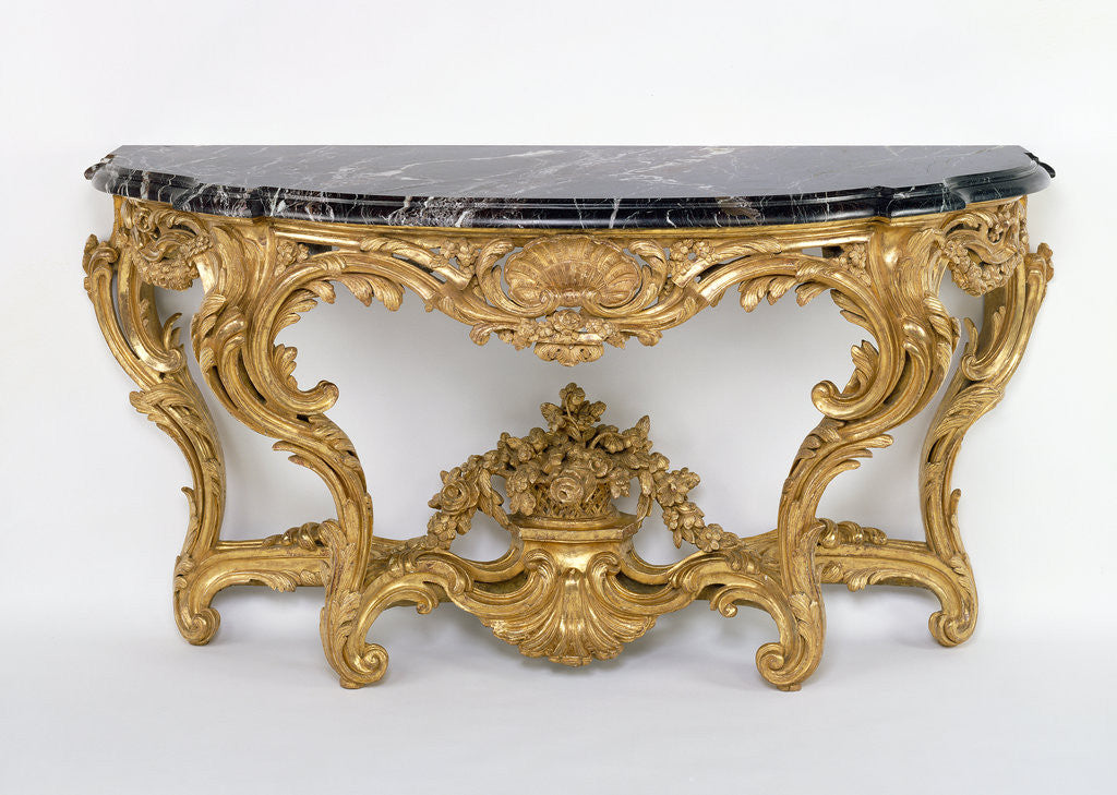 Detail of Console Table by Pierre Contant d'Ivry