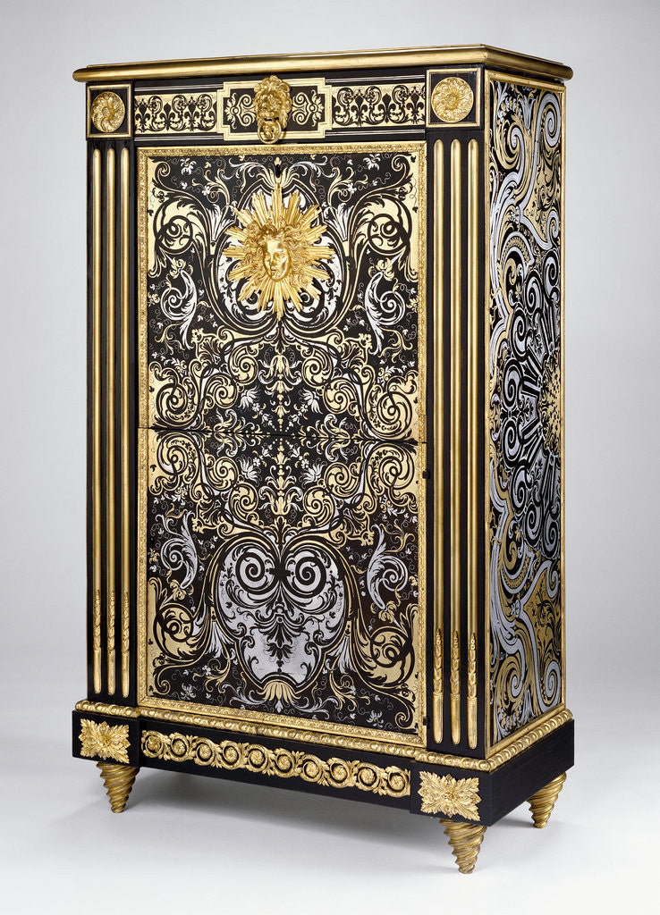 Detail of Secrétaire by Philippe-Claude Montigny