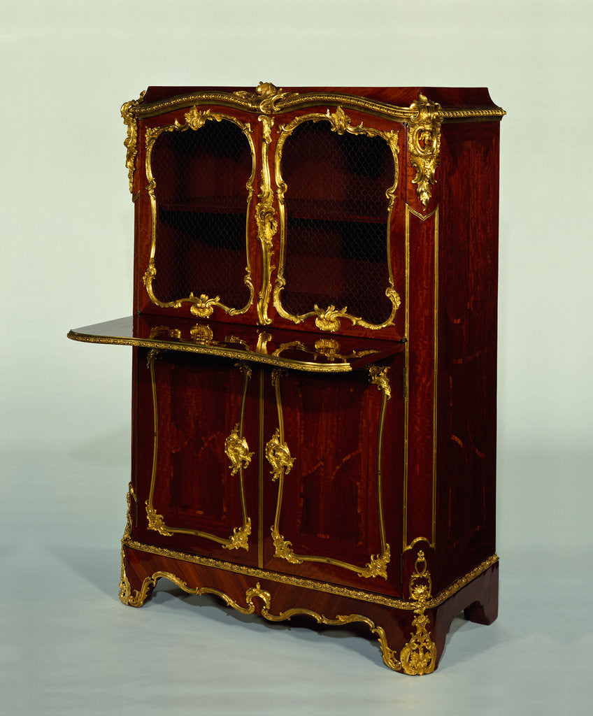 Detail of Pair of Cabinets by Bernard II van Risenburgh