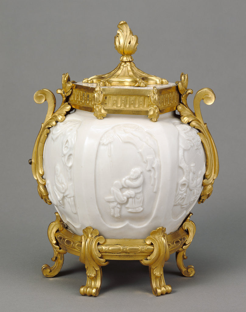 Detail of Lidded Pot by Anonymous