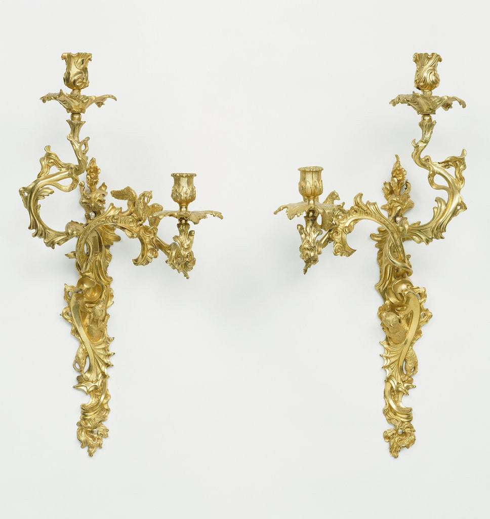 Detail of Pair of Wall Lights by Anonymous