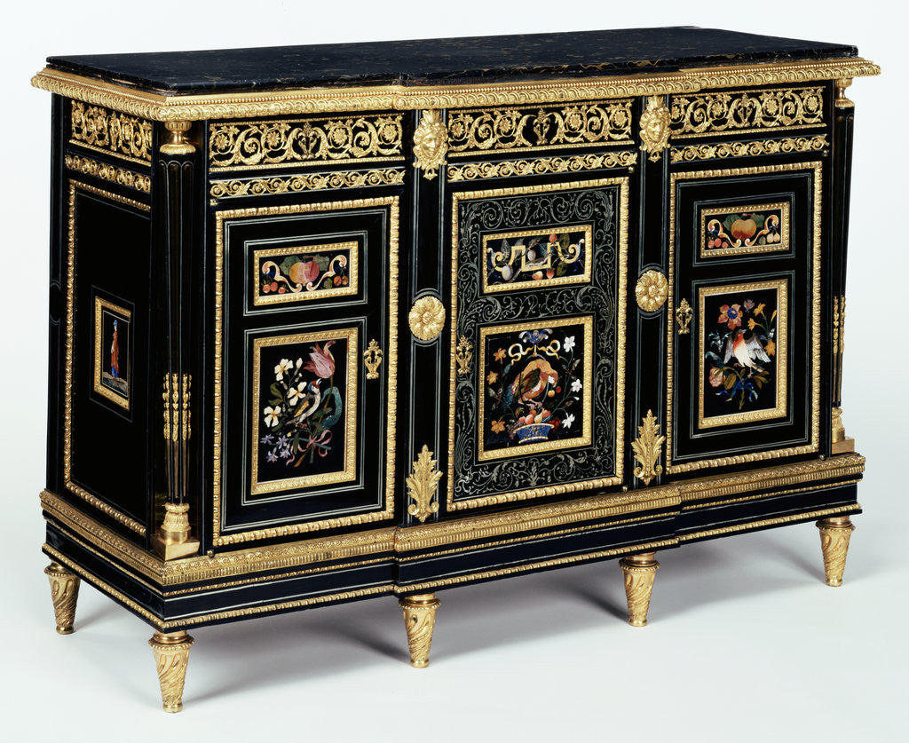 Detail of Cabinet (one of a pair) by Adam Weisweiler