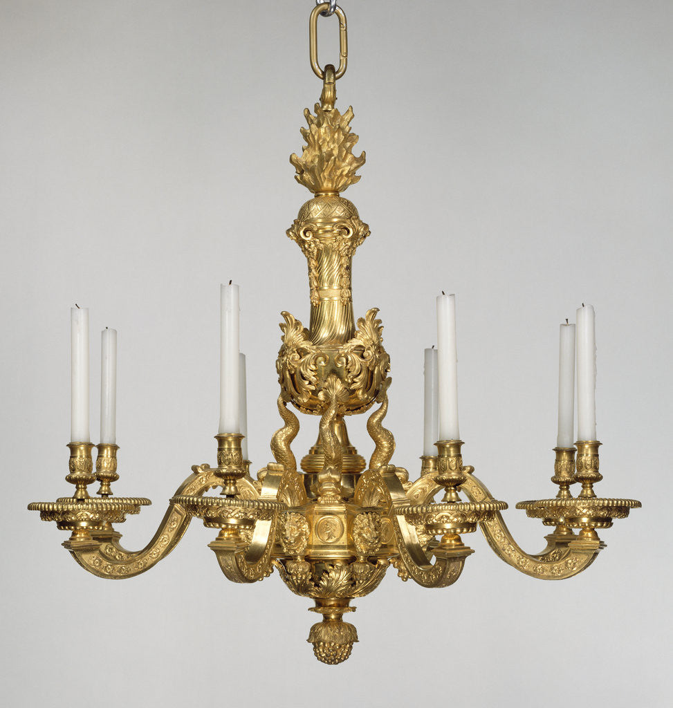 Detail of Chandelier by André-Charles Boulle