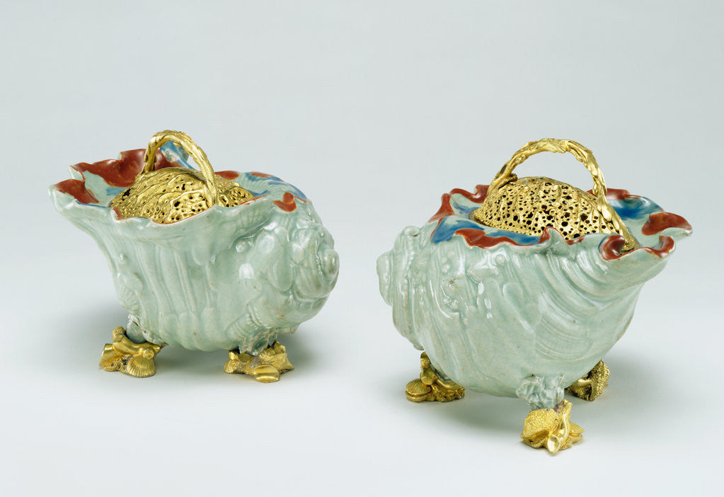 Detail of Pair of Pot-pourri Bowls by Anonymous