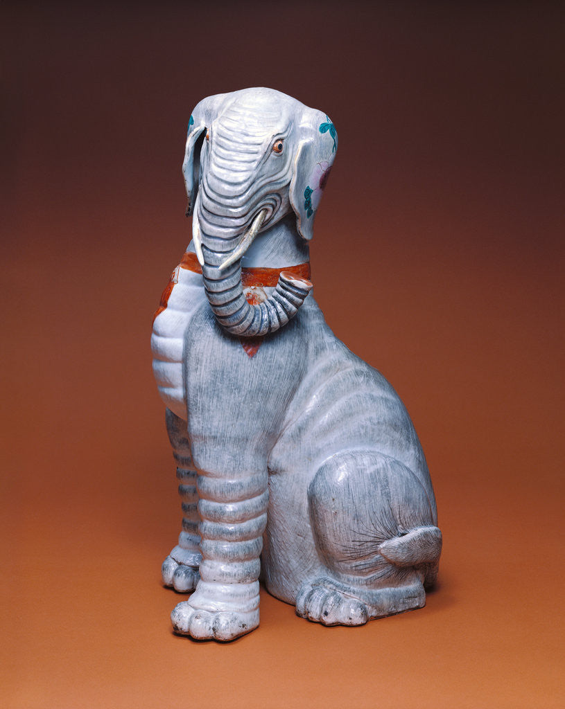 Detail of Figure of an Elephant by Anonymous