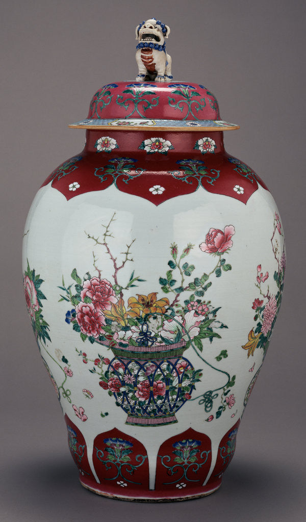 Detail of Lidded Vase by Anonymous