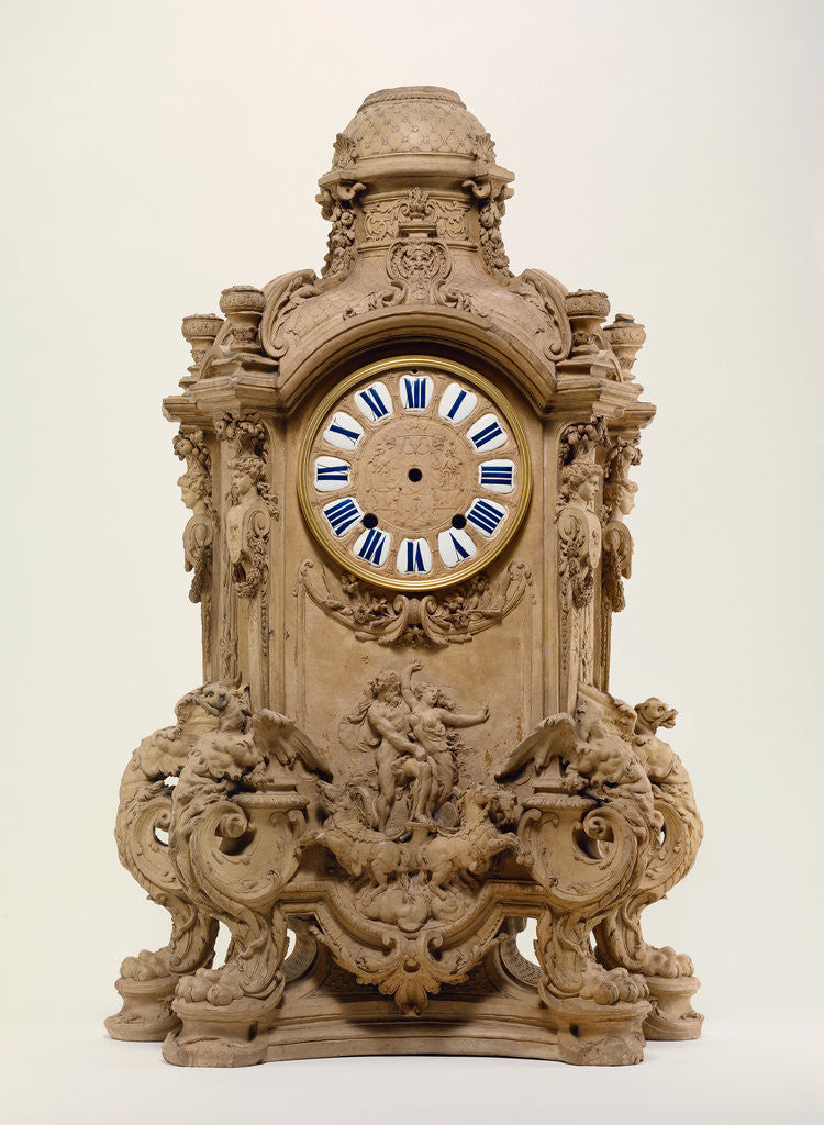 Detail of Model for a Mantel Clock by Anonymous