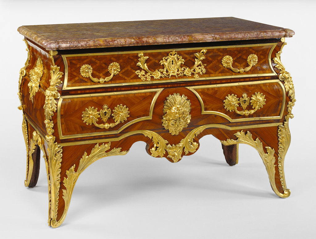 Detail of Commode by Workshop of André-Charles Boulle