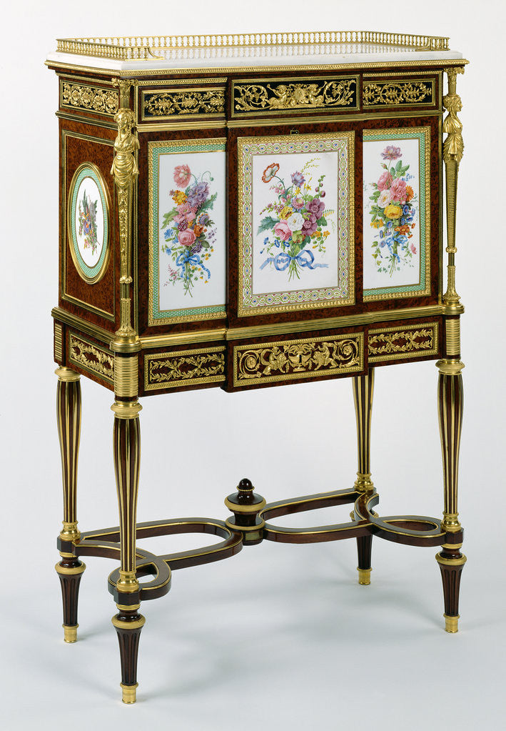 Detail of Secrétaire by Adam Weisweiler