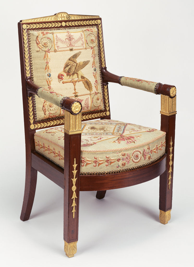 Detail of One Armchair by François-Honoré-Georges Jacob-Desmalter