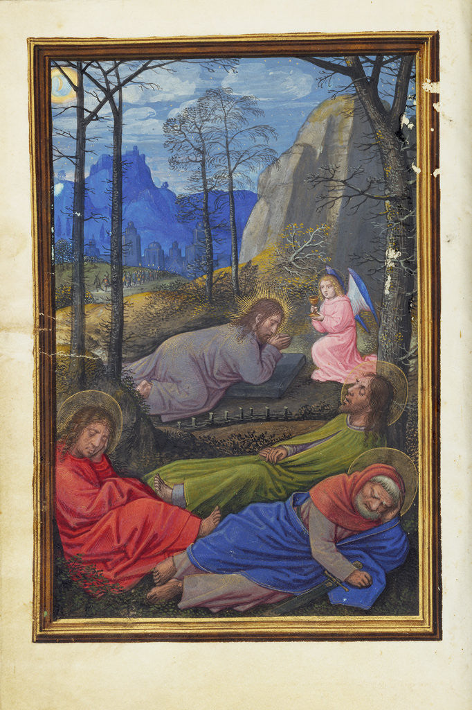 Detail of The Agony in the Garden by Simon Bening