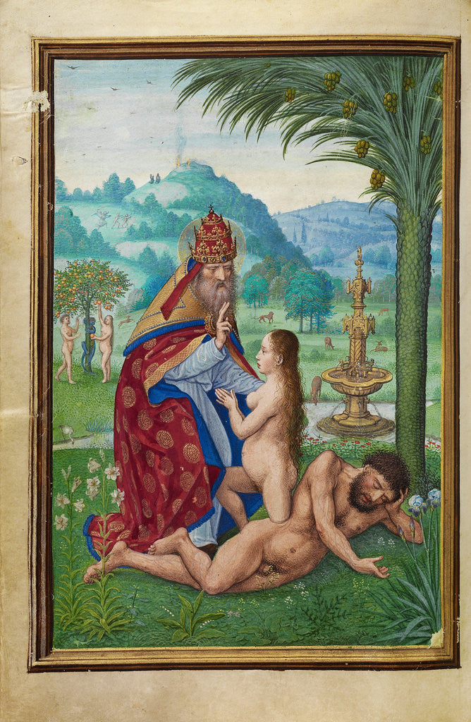 Detail of Scenes from the Creation by Simon Bening