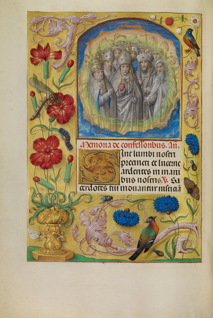 Detail of Confessor Saints by Master of James IV of Scotland