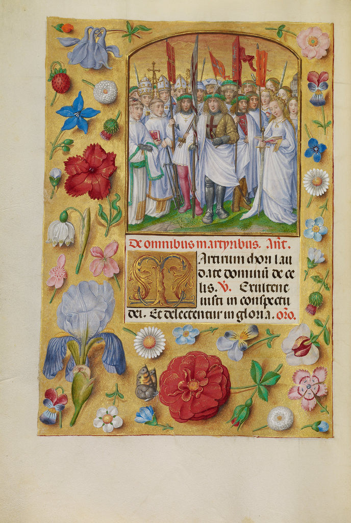 Detail of All Saints by Master of James IV of Scotland