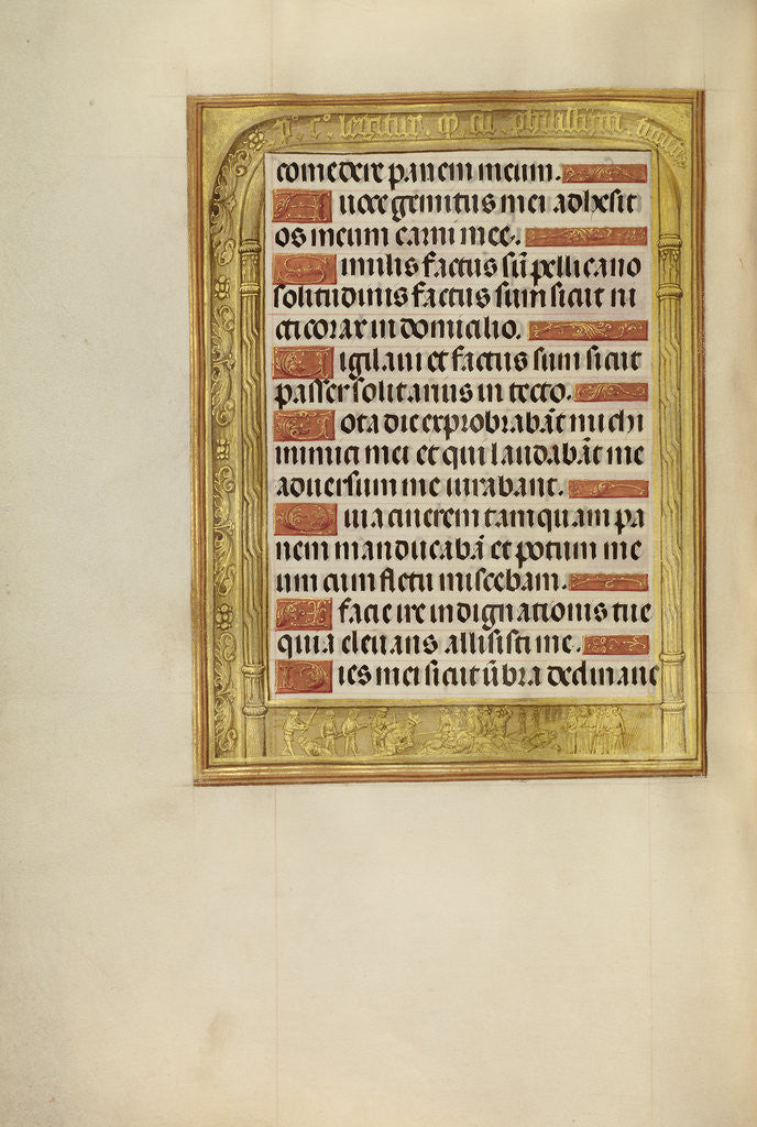 Detail of The Battle of the Philistines Against Israel by Anonymous