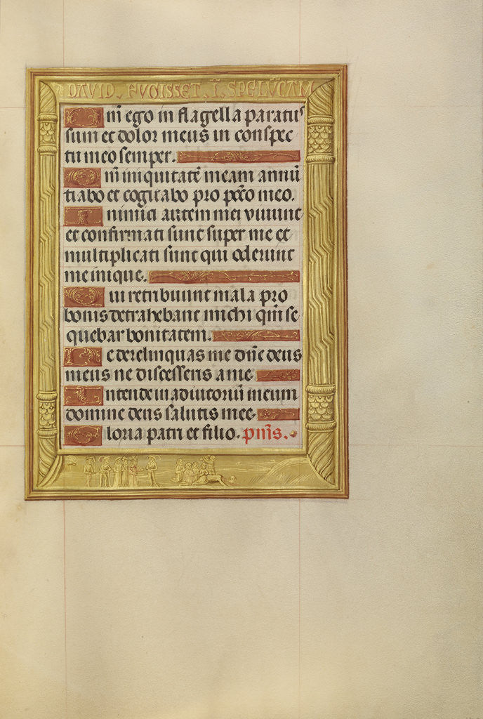 Detail of Saul Ordering Achimelech by Anonymous