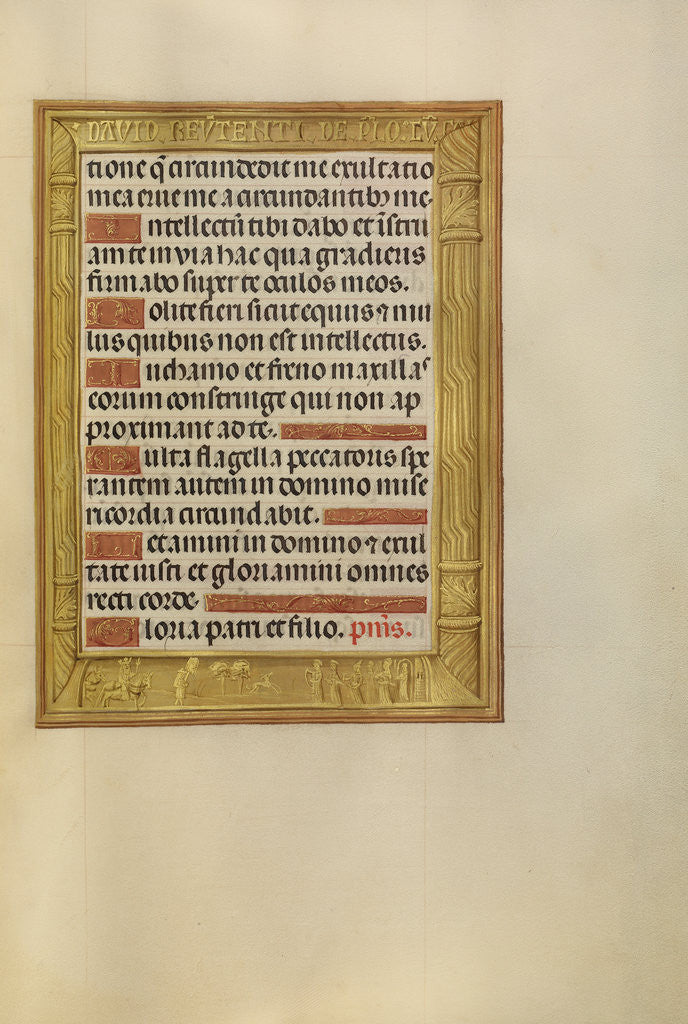 Detail of David with the Head of Goliath by Anonymous