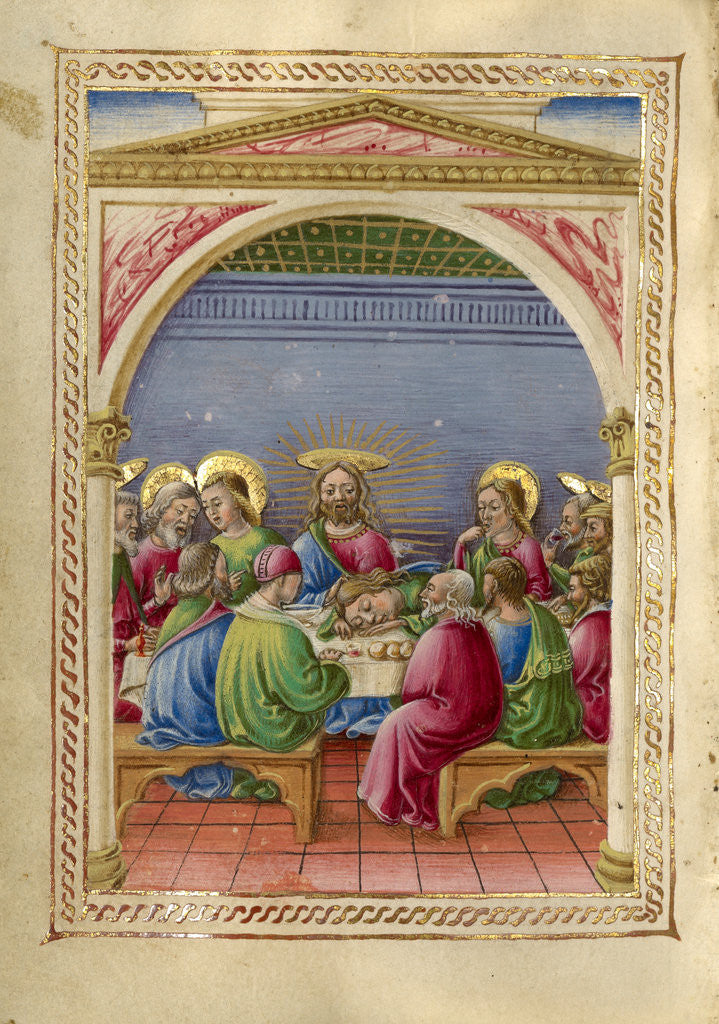 The Last Supper by Taddeo Crivelli