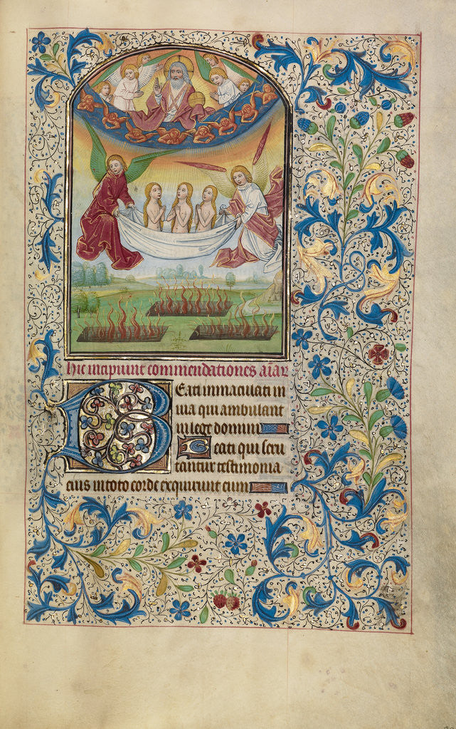 Detail of The Last Judgment by Willem Vrelant