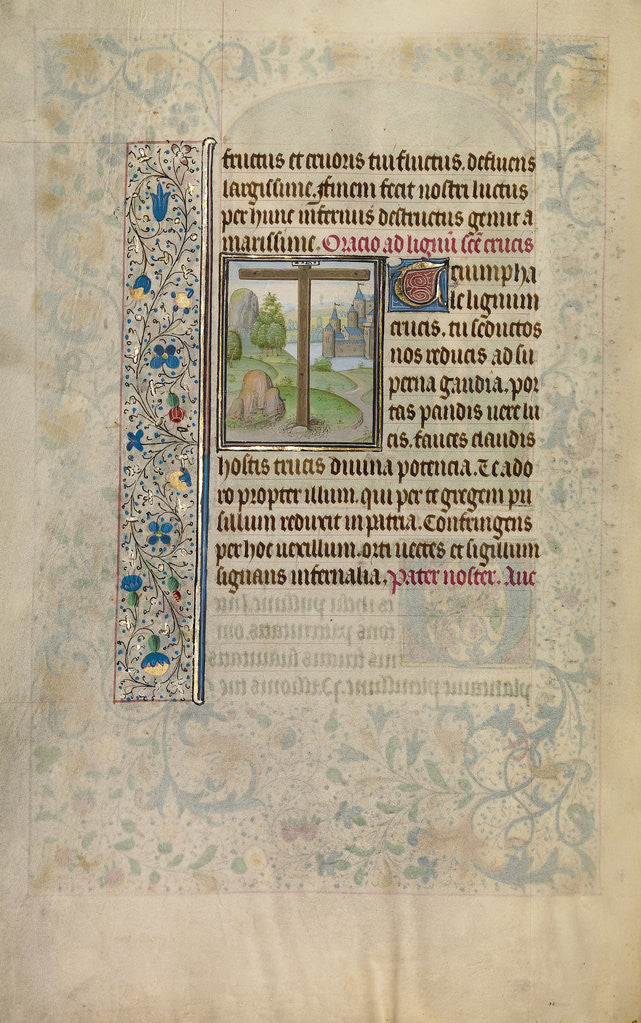 Detail of A Cross in a Landscape by Willem Vrelant