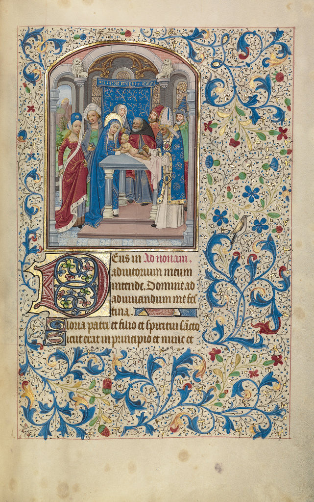 Detail of The Circumcision by Willem Vrelant