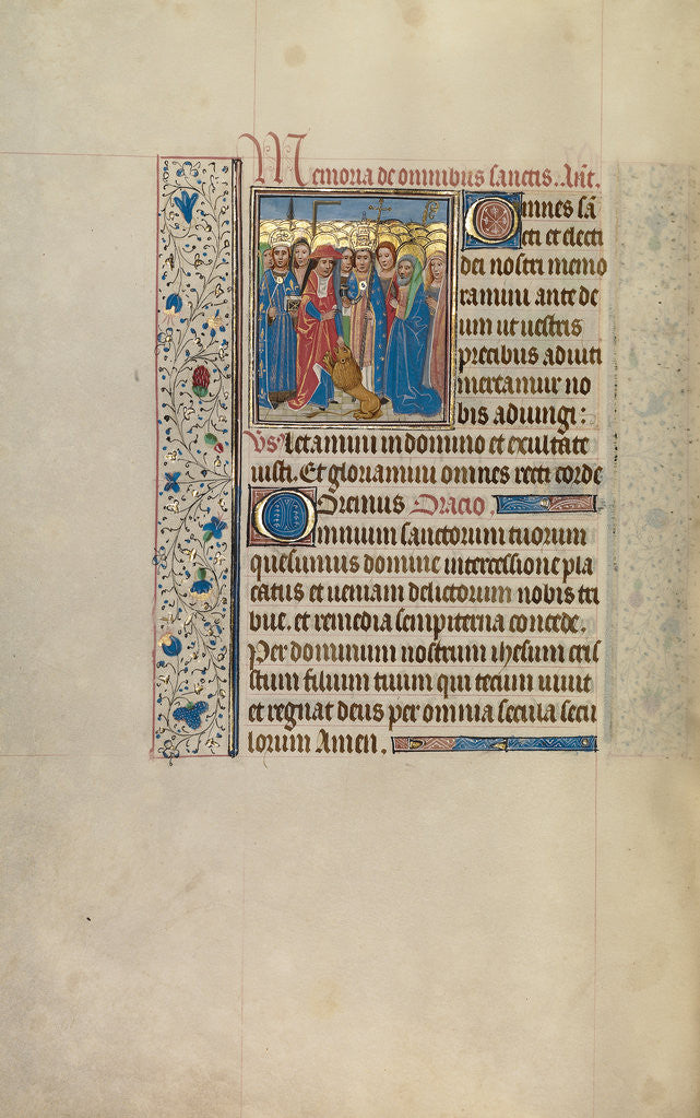 Detail of All Saints by Workshop of Willem Vrelant