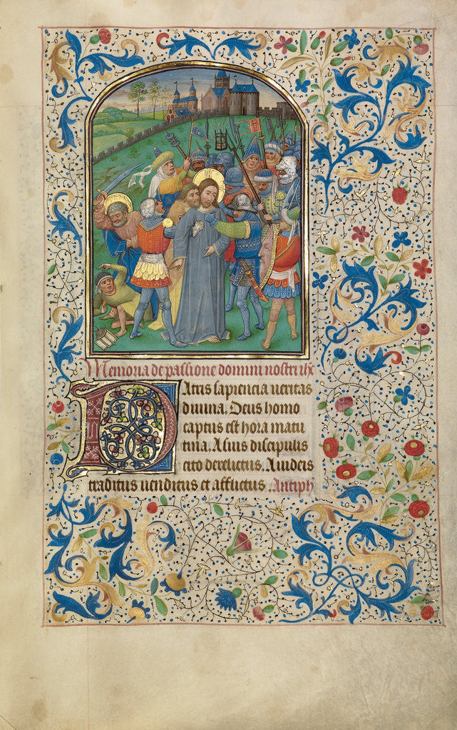 Detail of The Betrayal of Christ by Willem Vrelant