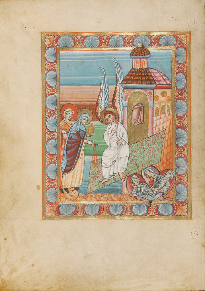 Detail of The Women at the Tomb by Anonymous