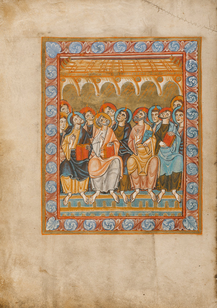 Detail of Pentecost by Anonymous