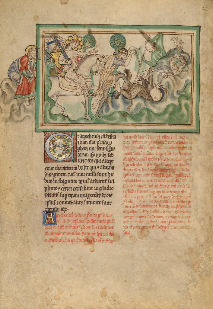 Detail of The Defeat of the Beast by Anonymous