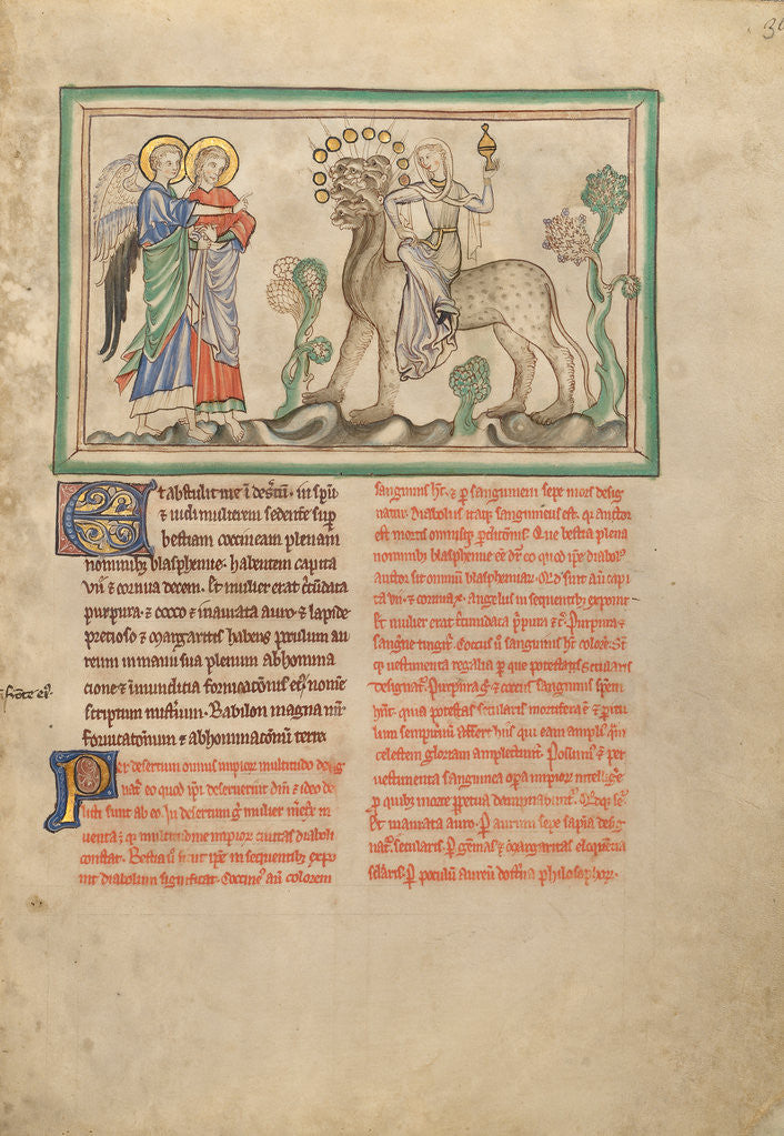 Detail of The Great Harlot on the Beast by Anonymous