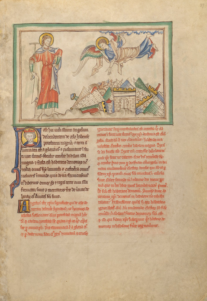 Detail of The Fall of Babylon by Anonymous