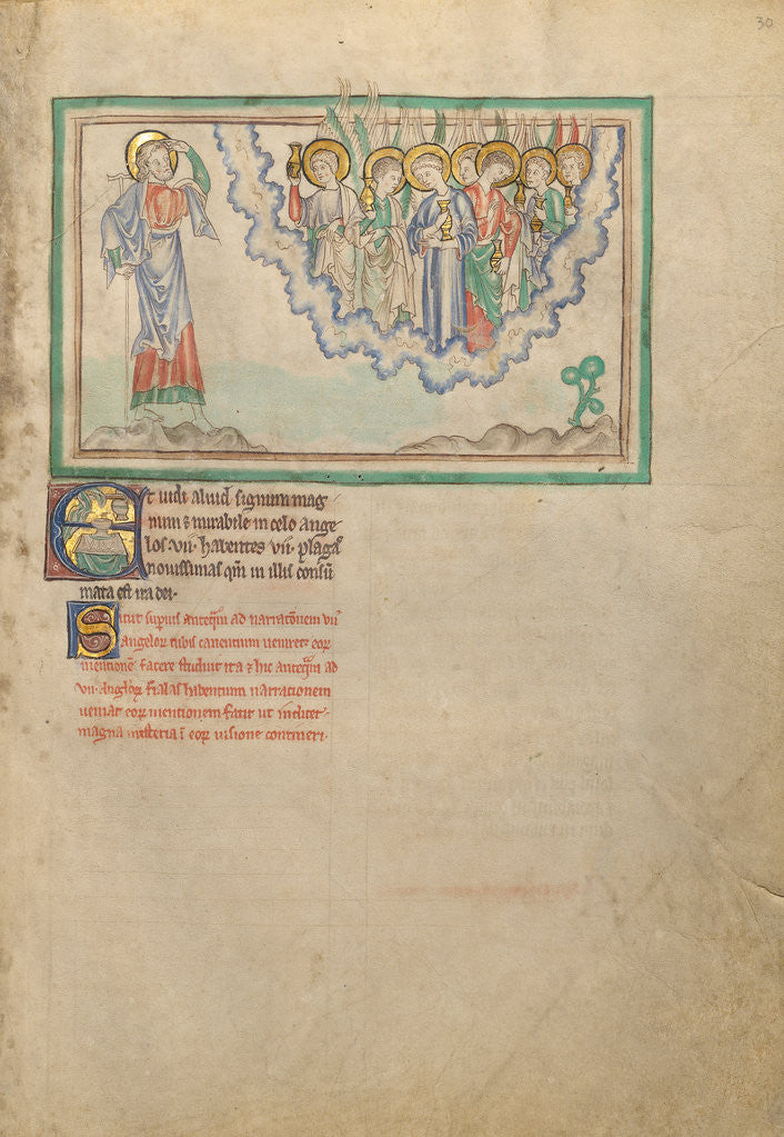 Detail of The Seven Angels with the Seven Vials by Anonymous