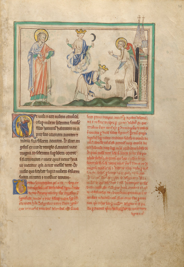 Detail of The Harvest of the Earth by Anonymous