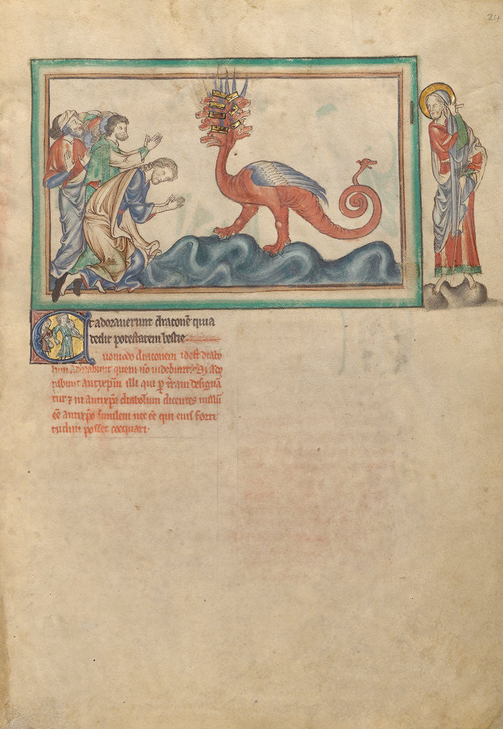 Detail of The Adoration of the Beast by Anonymous